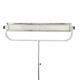 Lampa bactericida inox UVC 30W germicidala portabila cu stativ pe roti, tub Phillips