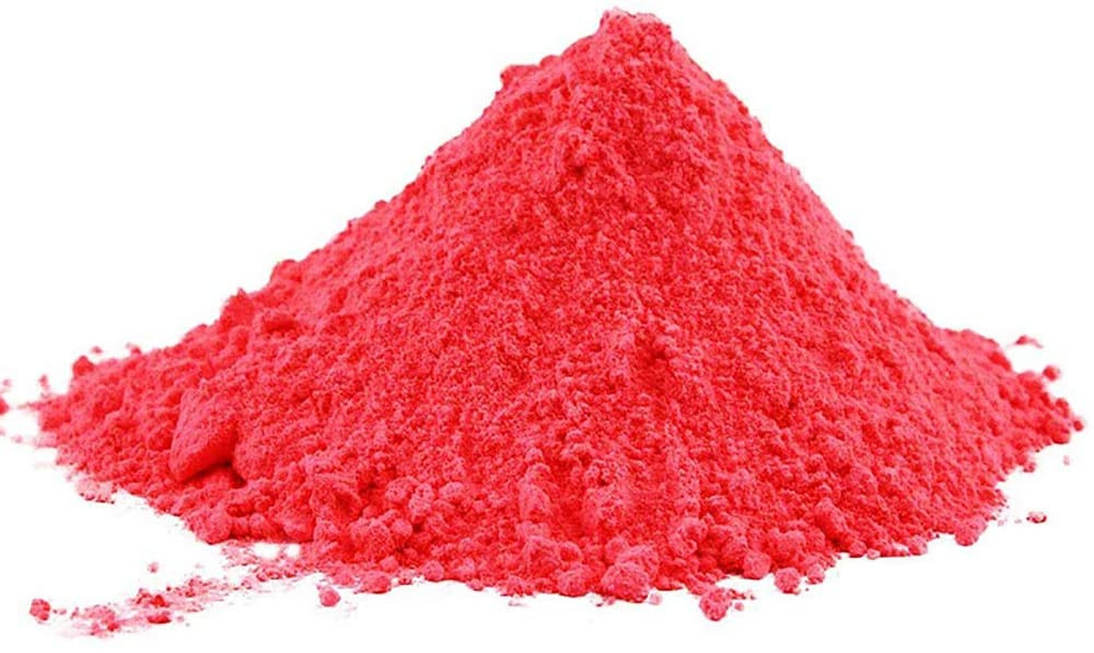 Rocket Red Fluorescent UV Powder Pigment