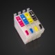 EPSON CARTUCHOS T1811-T1814 PREENCHIDO COM TINTA INVISÍVEL