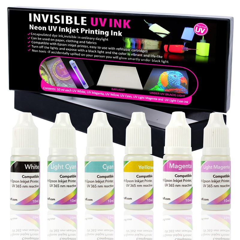 Encre invisible UV d'impression offset sans couleur pour jaunir la normale  sèche
